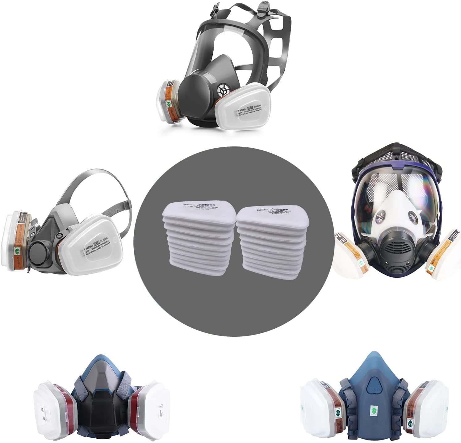 6001/6200/7502/6800 Chemical G - огляд і ціна Anti Pollution Mask