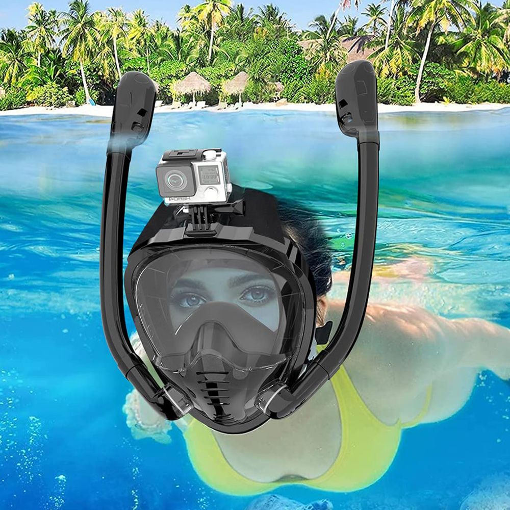 Full Face Snorkel Mask 180°Pan - огляд і ціна Anti Pollution Mask