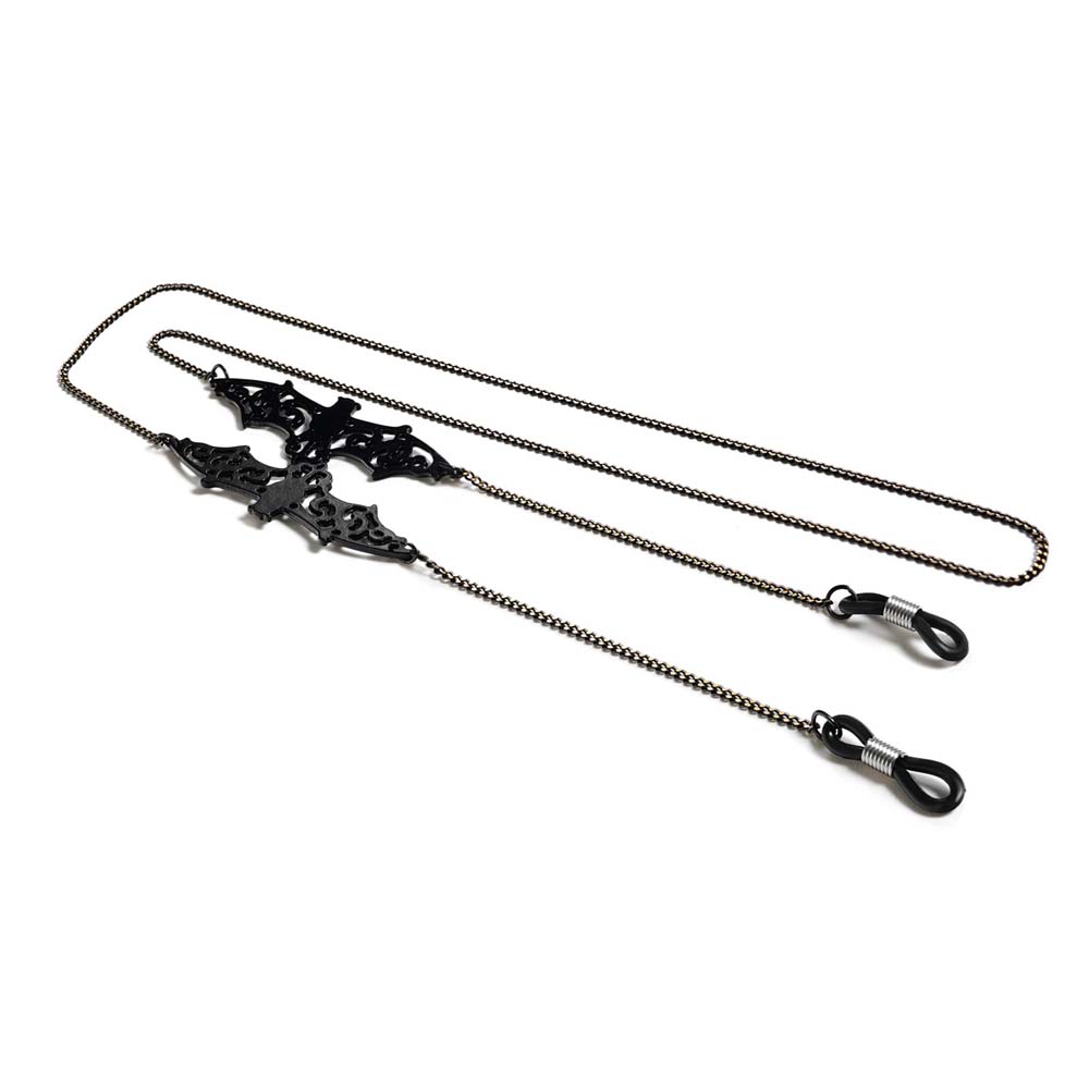 Non-slip Trendy Hollow Black B - огляд і ціна Mask Chain Holder