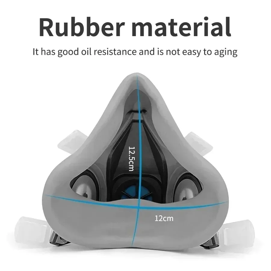 6200 Reusable Half Face Respir - огляд і ціна Dust Mask Construction